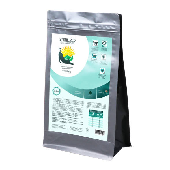 LiveRA Sterilized - Сухой корм для стерилизованных кошек, мясо домашней птицы