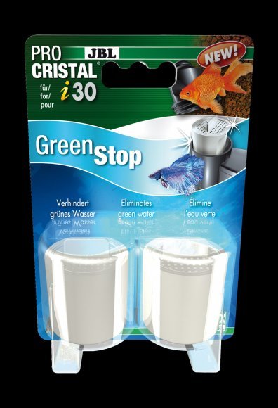 JBL ProCristal i30 GreenStop - Картридж со специальным фильтрующим материалом против цветения воды для фильтра CristalProfi i30, 2 шт.