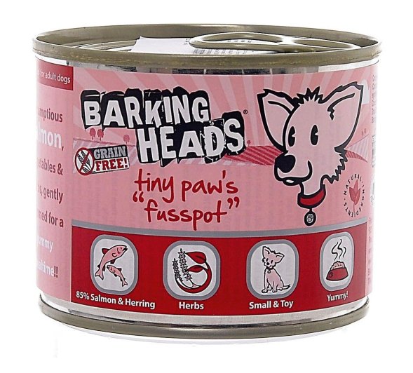 Barking Heads - Консервы для собак мелких пород с лососем