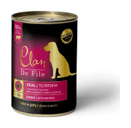 Clan De File - Консервы для щенков с телятиной