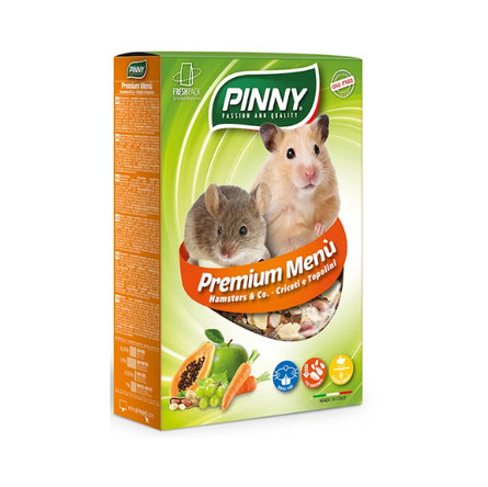 PINNY PM - Полнорационный корм для Хомяков и Мышей, с Фруктами
