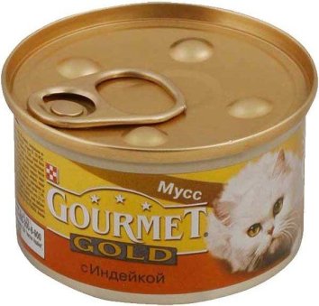 Gourmet Gold - мусс с индейкой 85гр