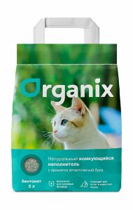 Organix - Комкующийся наполнитель с ароматом "атлантический бриз"