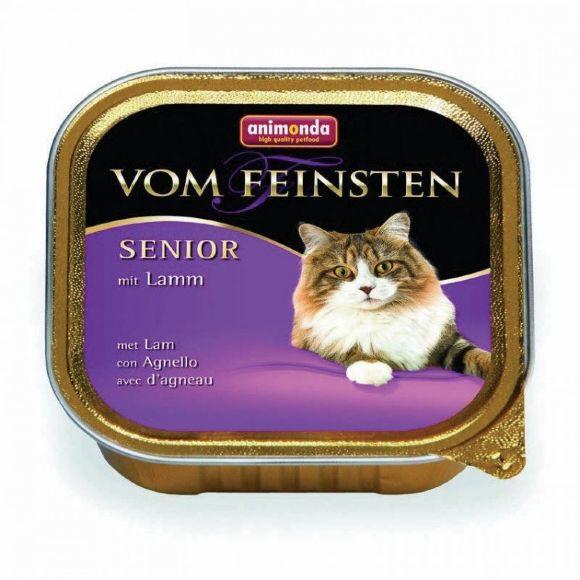 Animonda Vom Feinsten Senior - Консервы для пожилых кошек с ягненком 100гр