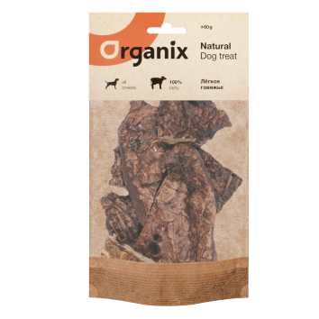 Organix - Лакомство для собак &amp;quot;Легкое Говяжье&amp;quot; 60гр