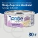 Monge Supreme Sterilised - Консервы для стерилизованных кошек из тунца с сибасом 80 г