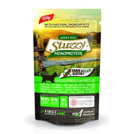 Stuzzy Monoprotein (Монопротеин) - Влажный корм для взрослых собак всех пород со свежей телятиной и свеклой 150 гр