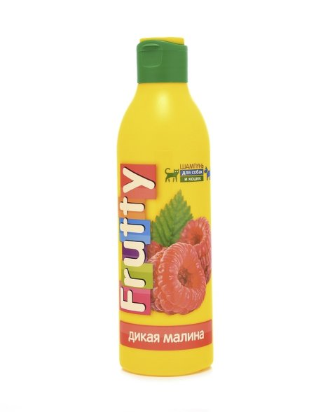 Frutty - Шампунь для собак и кошек, дикая малина, 250 мл