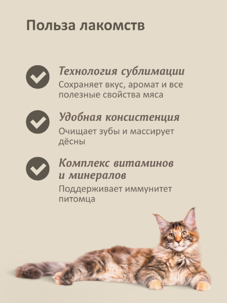 Savita - Лакомства мясные колбаски для кошек и котят, говядина, 5шт*5гр