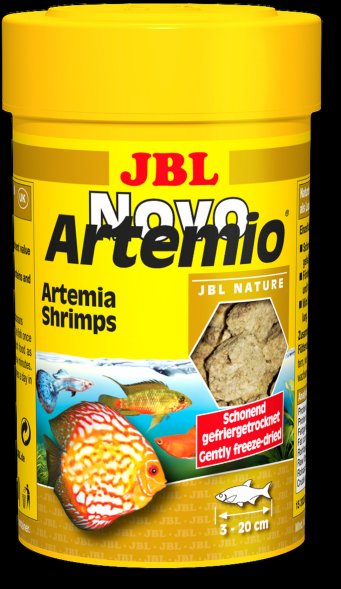 JBL - Дополнительный корм с артемией для любых аквариумных рыб (NovoArtemio)
