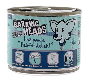 Barking Heads - Консервы для собак мелких пород с лососем, тунцом и сельдью