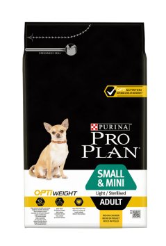Pro Plan - Сухой корм для собак склонных к избыточному весу/стерилизованных мелких пород 3 кг ( Small&Mini)