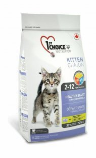 37363.190x0 Monge BWild Cat Hare - Korm dlya vzroslih koshek s myasom zaica kypit v zoomagazine «PetXP» 1St Choice Kitten Healthy Start - Сухой корм для котят