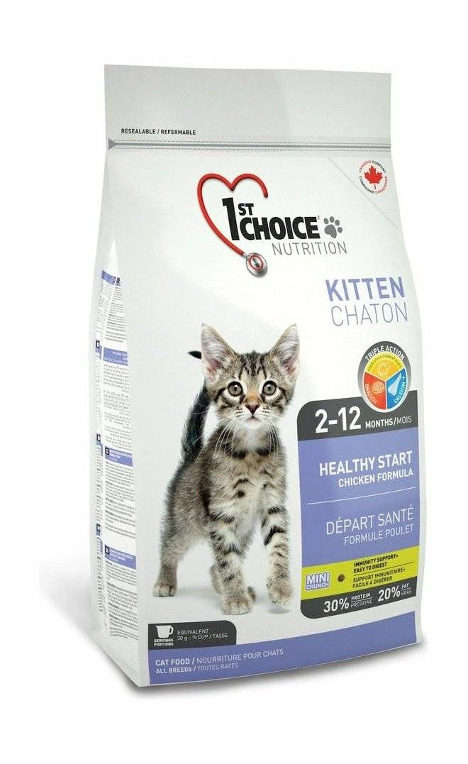 1St Choice Kitten Healthy Start - Сухой корм для котят купить в зоомагазине  «PetXP»
