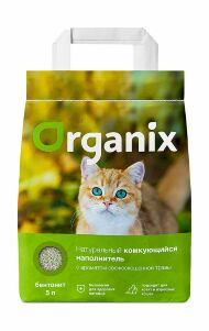 Organix - Комкующийся наполнитель с ароматом "свежескошенная трава"