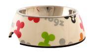 Rogz Bubble Bowlz - Миска для собак "Разноцветные косточки"