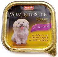 Animonda Vom Feinsten Classic - Консервы для собак c индейкой и ягненком 150 гр