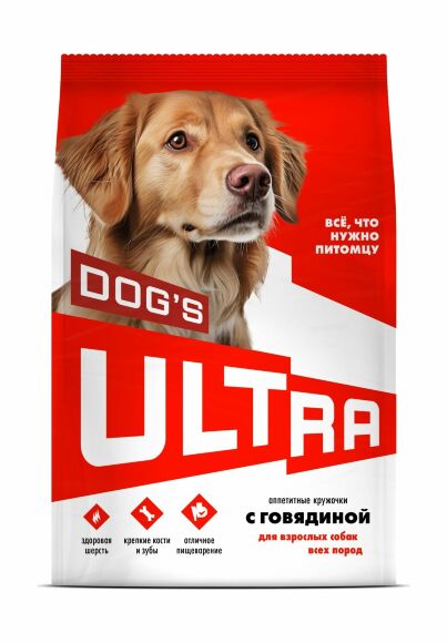 55915.580 Ultra - Syhoi korm dlya vzroslih sobak, s govyadinoi kypit v zoomagazine «PetXP» Ultra - Сухой корм для взрослых собак, с говядиной