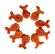 Wanpy Dog - лакомые кусочки из нежного лосося в форме рыбок 100 г