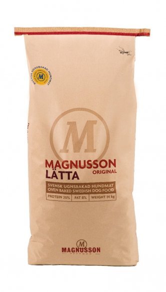 Magnussons Latta - Запечённый сухой корм для собак с низкой активностью 14кг