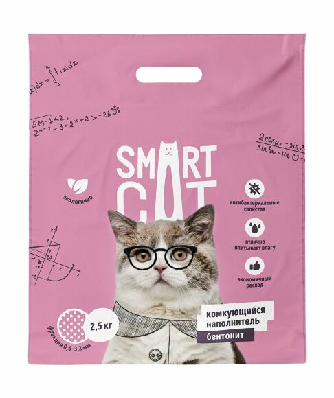 39275.580 Smart Cat - Komkyushiisya napolnitel kypit v zoomagazine «PetXP» Smart Cat - Комкующийся наполнитель