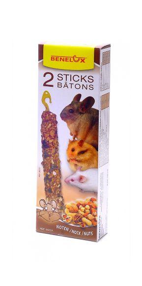 Benelux Seedsticks rodents Nuts x 2 pcs - Лакомые палочки для грызунов с орехами