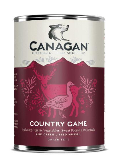 Canagan Country Game - Консервы для собак с дичью 400гр
