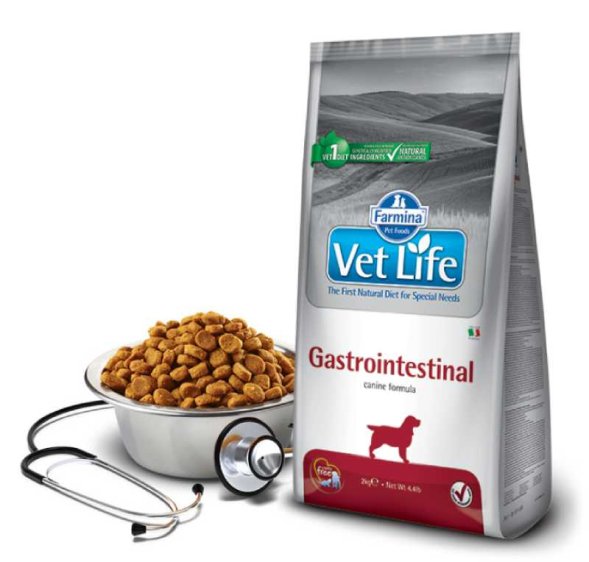Farmina Vet Life Gastrointestinal - Лечебный корм для собак с проблемами ЖКТ
