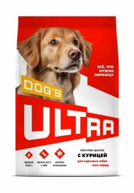 Ultra - Сухой корм для взрослых собак, с курицей