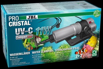 JBL - Компактный УФ стерилизатор против помутнения воды, 11 Вт (ProCristal UV-C Compact Plus 11 W)