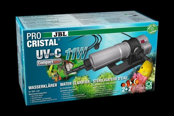 JBL ProCristal UV-C Compact Plus 11 W - Компактный УФ стерилизатор против помутнения воды, 11 Вт