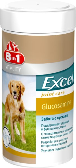 8 в 1 - Excel Glucosamine - Глюкозамин для собак