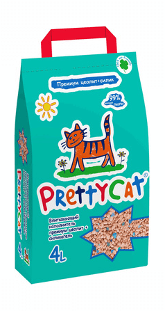 37468.580 Pretty Cat - Napolnitel vpitivaushii dlya koshachih tyaletov "Premium" kypit v zoomagazine «PetXP» Pretty Cat - Наполнитель впитывающий для кошачьих туалетов "Premium"