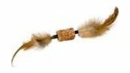 Papillon - Игрушка для кошек, Мататаби из лозы палочка для чистки зубов, нитка кукурузного початка и перья