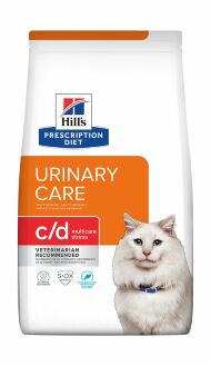 Hill's Prescription Diet C/d Urinary Stress - Сухой корм для кошек профилактика МКБ при стрессе с рыбой
