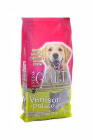 Nero Gold Adult Venison&Potato - Сухой корм для собак оленина со сладким картофелем
