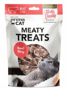 PrimaCat ​Meaty Treats Beef ring - Лакомство для кошек &amp;quot;говяжьи колечки&amp;quot; 30 гр