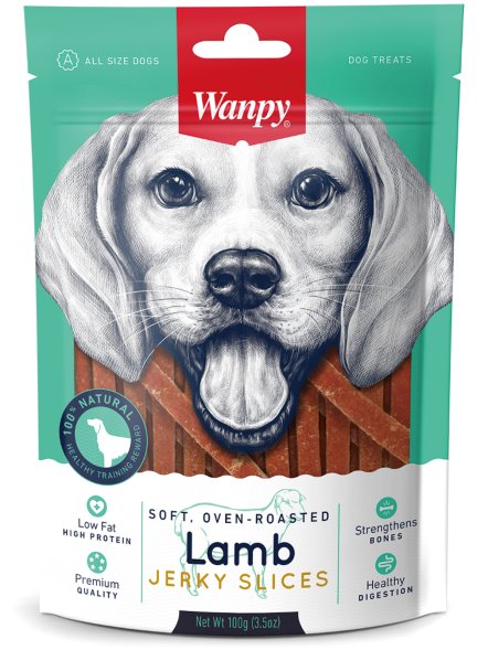 Wanpy Dog - соломка из мяса ягненка 100 г