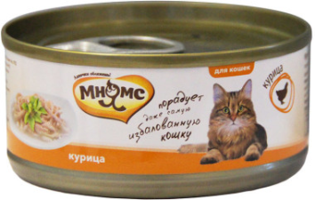 Мнямс - Консервы для кошек Курица нежном в желе 70 г
