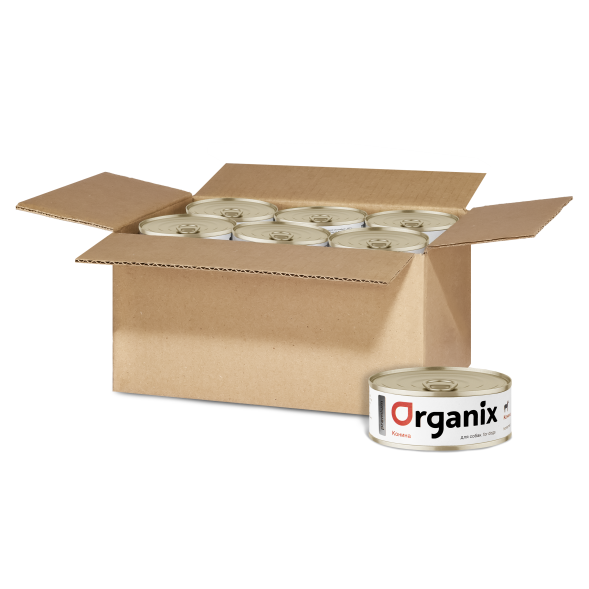 Organix - Консервы для собак, с кониной