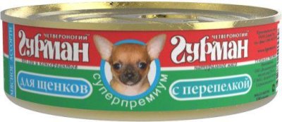 Четвероногий Гурман - Мясное ассорти для щенков с перепелкой 100 гр Четвероногий Гурман - Мясное ассорти для щенков с перепелкой 100 гр
