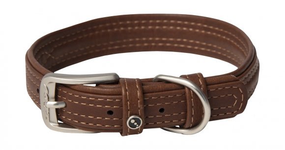 Rogz Leather - Ошейник для собак коричневый размер S