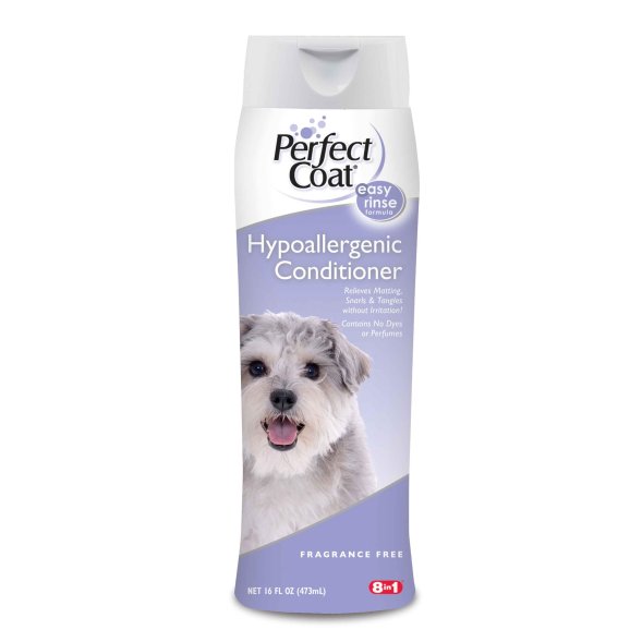 8 в 1 - Hypoallergenic Conditioner - Кондиционер-ополаскиватель для собак гипоаллергенный 473 мл