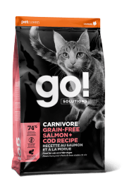 Go! Solutions Carnivore Salmon & Cod Cat - Сухой корм для кошек с лососем и треской