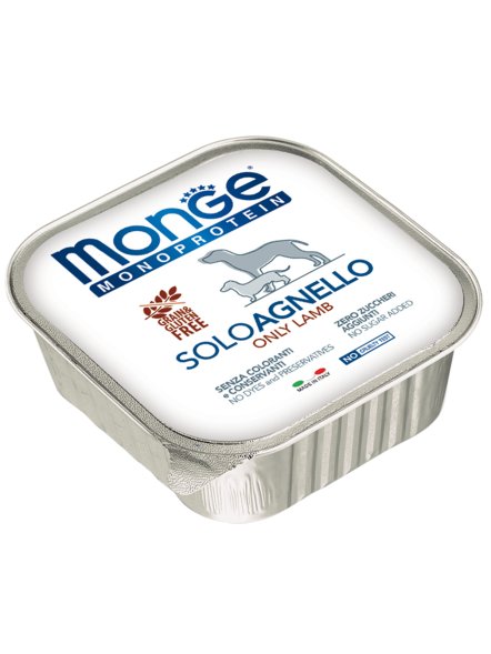 Monge Dog Monoproteico Solo - Консервы для собак паштет из ягненка