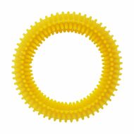 Tappi - Игрушка для собак "Сириус", кольцо с шипами, желтое 