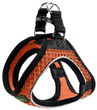 Hunter шлейка для собак Hilo Comfort сетчатый текстиль, оранжевая