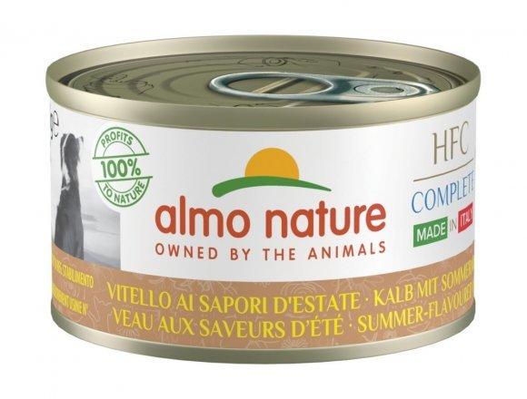 Almo Nature Итальянские рецепты - Консервы для собак, Телятина по-летнему 95гр