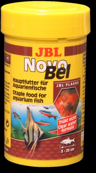 JBL - Основной корм в форме хлопьев для пресноводных аквариумных рыб (NovoBel)