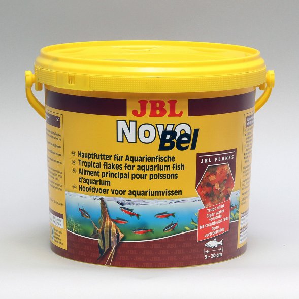 JBL - Основной корм в форме хлопьев для пресноводных аквариумных рыб (NovoBel)